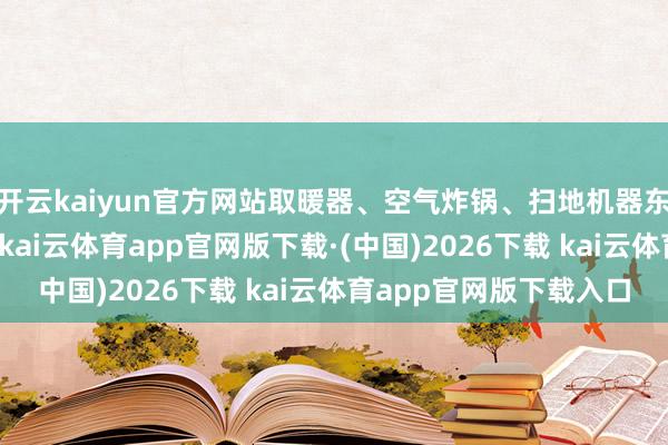 开云kaiyun官方网站取暖器、空气炸锅、扫地机器东谈主等爆品更仆难数-kai云体育app官网版下载·(中国)2026下载 kai云体育app官网版下载入口