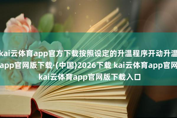 kai云体育app官方下载按照设定的升温程序开动升温-kai云体育app官网版下载·(中国)2026下载 kai云体育app官网版下载入口