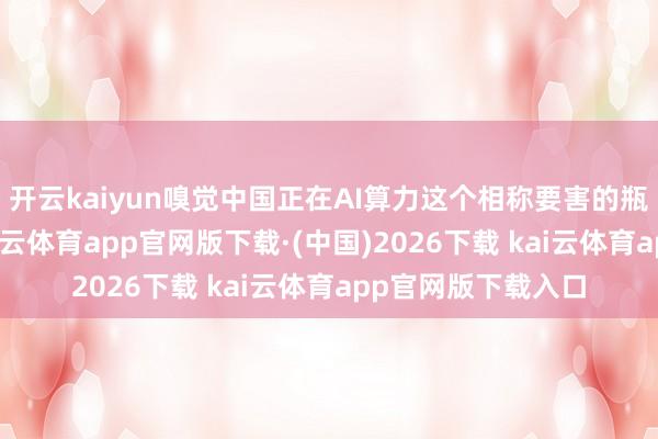 开云kaiyun嗅觉中国正在AI算力这个相称要害的瓶颈上取得冲破-kai云体育app官网版下载·(中国)2026下载 kai云体育app官网版下载入口